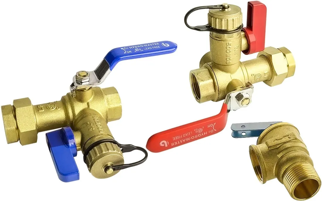 HYDRO MASTER 0560301 Tankless Isolation Valve Kit