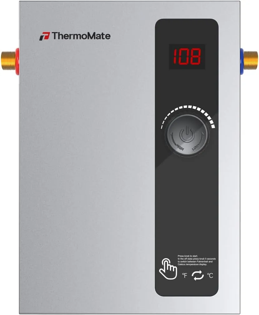ThermoMate ET080 8 kW Point-of-Use Tankless Water Heater